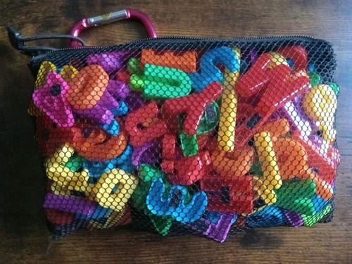 Lot magnetic alphabet - lot,